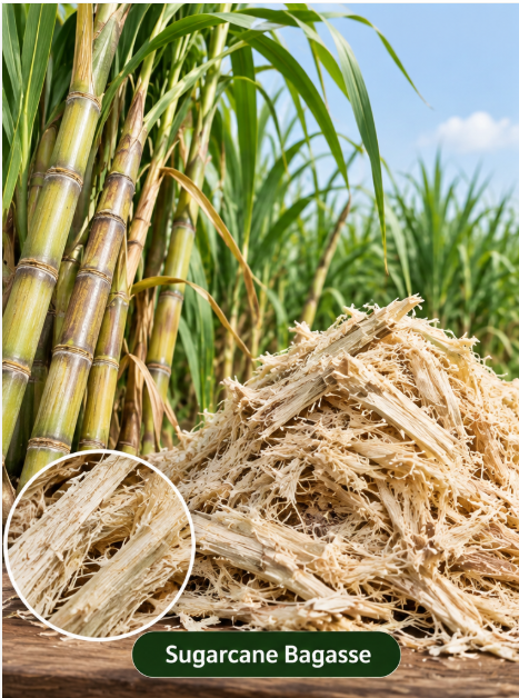 Sugarcane Bagasse