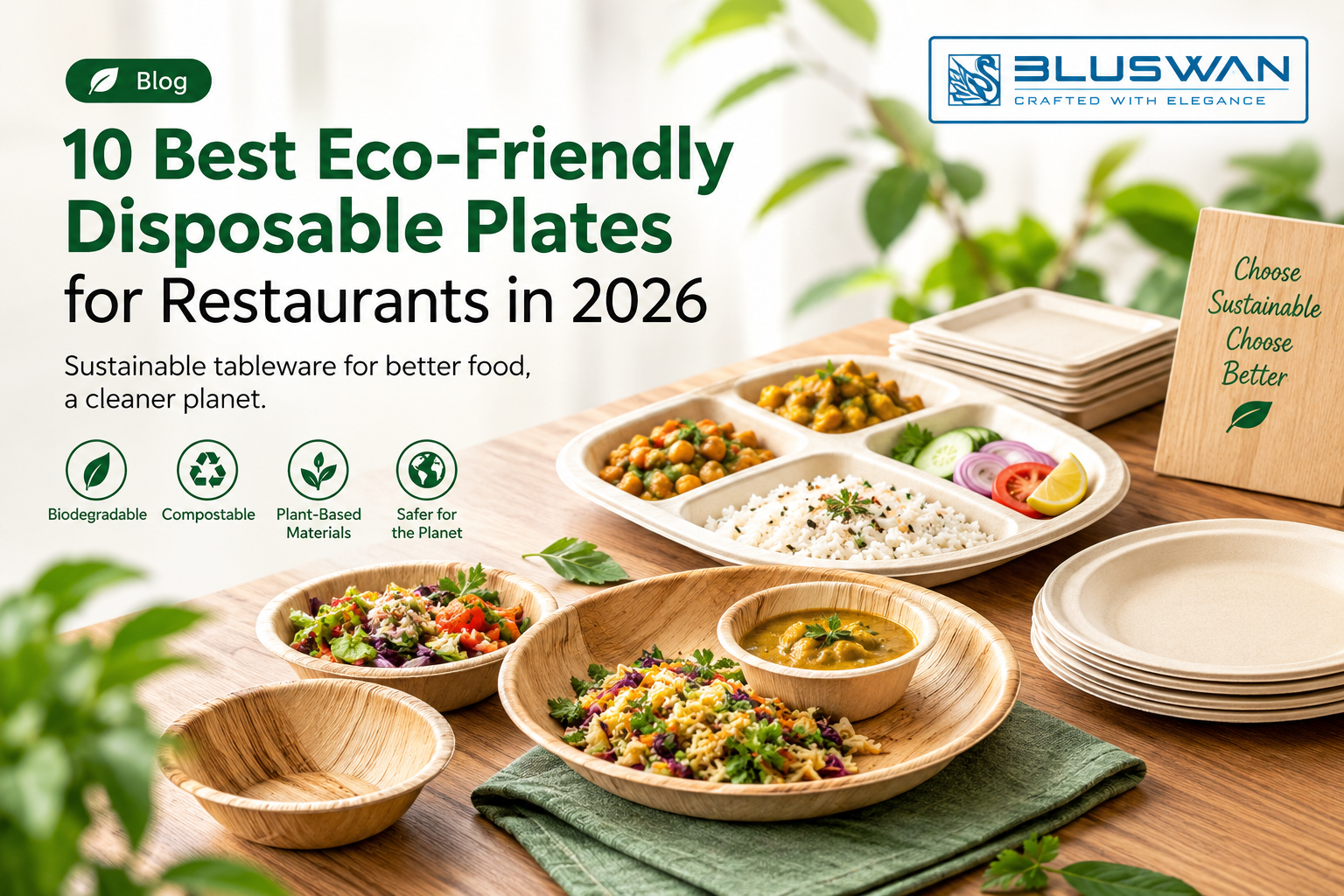 10 Best Eco-Friendly Disposable Plates for Restaurants in 2026