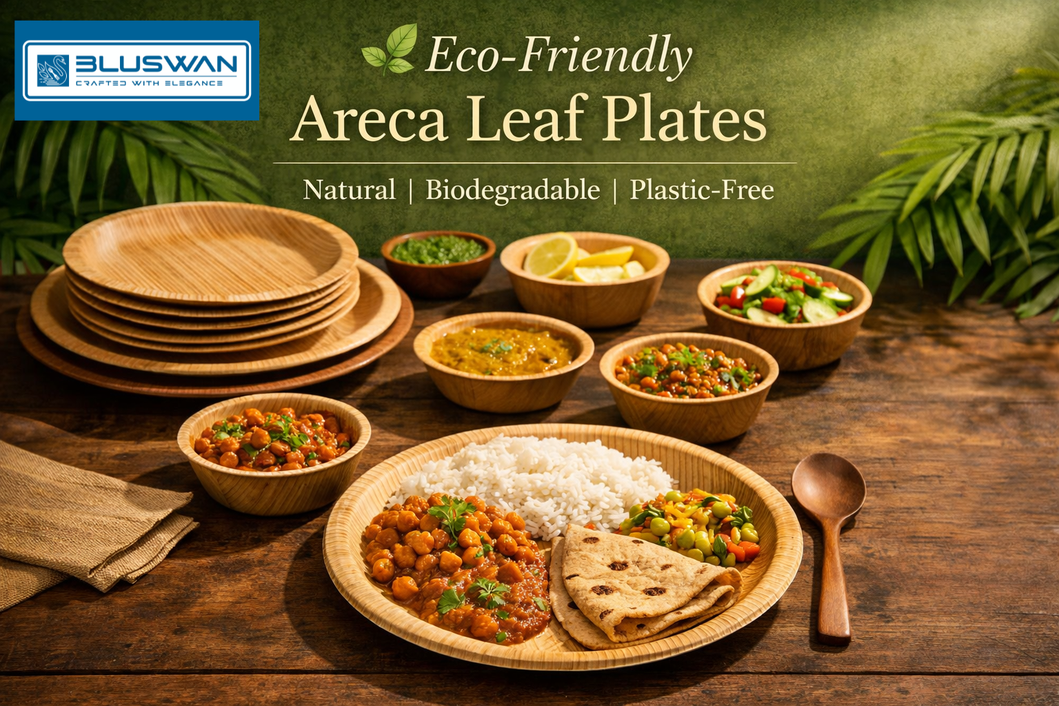 Areca Leaf Plates -  The Future of Sustainable Dining